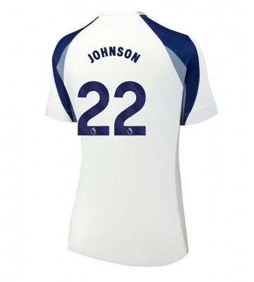 Tottenham Hotspur Brennan Johnson #22 Prima Maglia Femmina 2025-26 Manica Corta